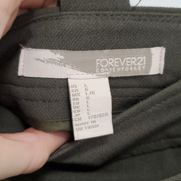 Olive colored skirt - L - Picture 5 of 6